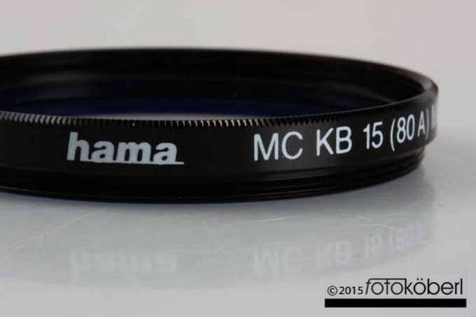 Hama HTMC KB15 Blaufilter 46mm