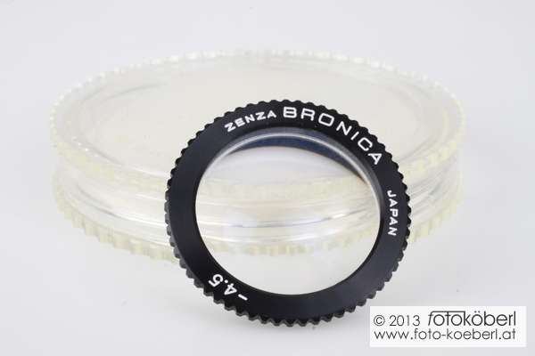 Zenza Bronica ETR Augenkorrekturlinse für Rotary-Sucher E -4,5 Diop.