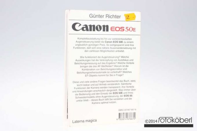 CANON EOS 50E & EOS 50 Handbuch / Laterna Magica