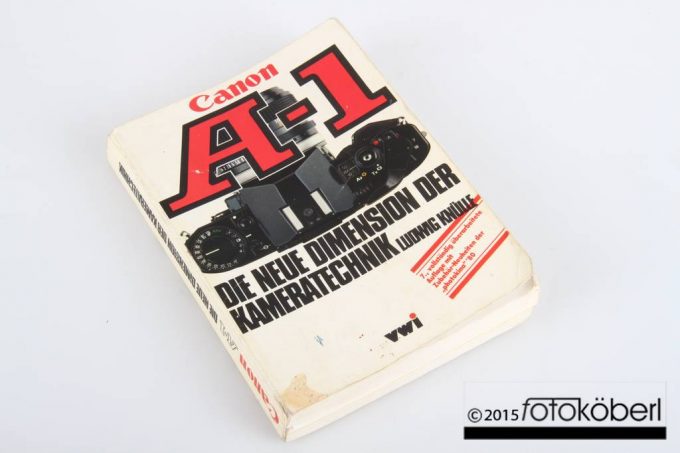 Canon A-1 Buch - Die neue Dimension der Kameratechnik