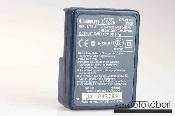 Canon CB-2LUE Akkuladegerät
