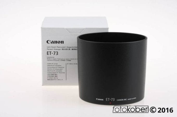 Canon Gegenlichtblende ET-73 für EF 100mm f/2,8 L Macro IS USM
