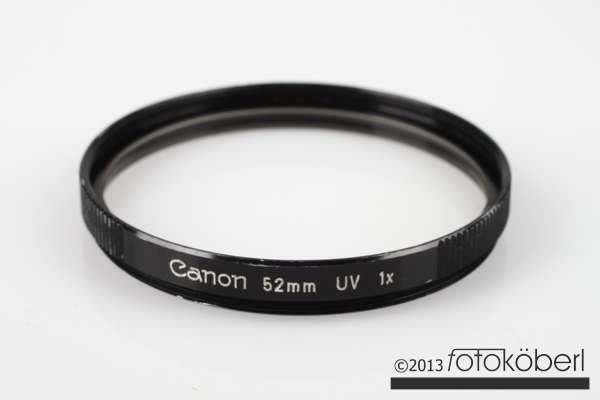 Canon 52mm UV-Filter 1x