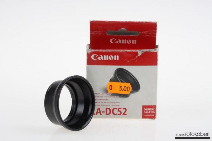 Canon Vorsatzlinsenadapter LA-DC52 für PowerShot A10/A20