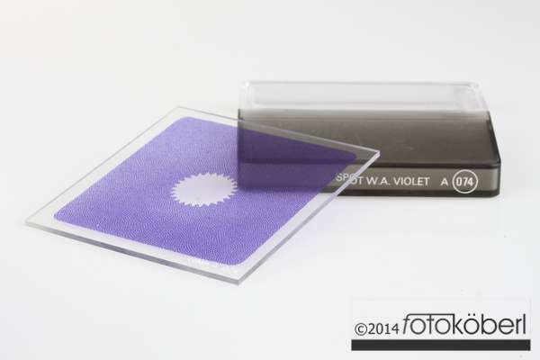 Cokin Filter System A 074 Spotfilter Violett WW