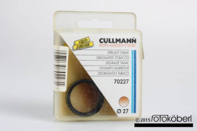 Cullmann Verlauffilter tabak 27mm