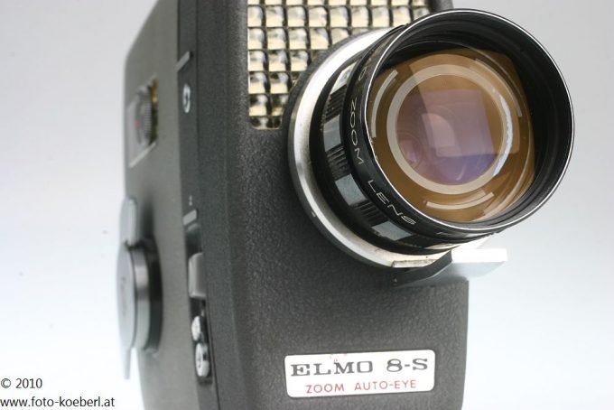 ELMO 8-S Zoom Auto-Eye 8mm Filmkamera mit OVP - #252527
