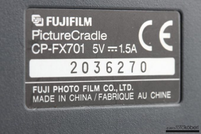 FUJIFILM Dockingstation für FUJI Fine Pix F701