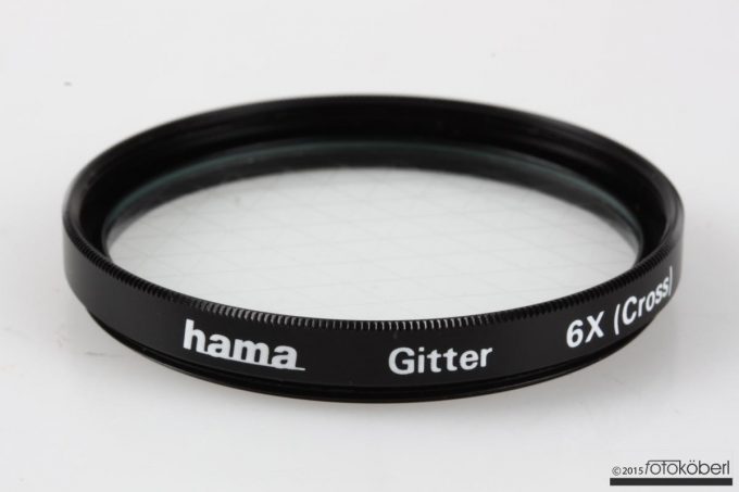 Hama Gitter Sternfilter 6x 46mm