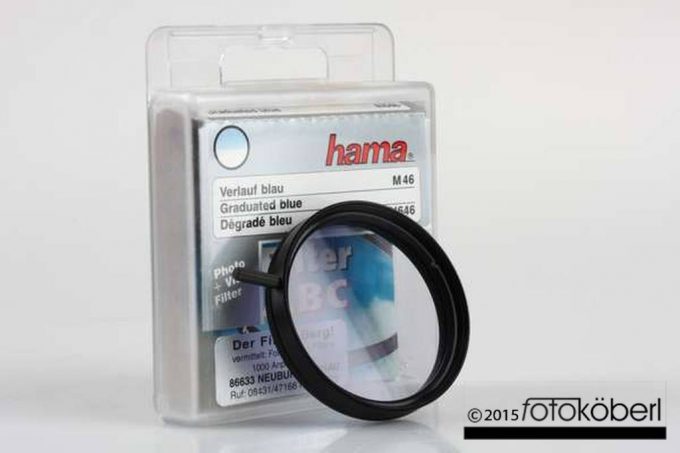 Hama Verlauffilter blau 46mm