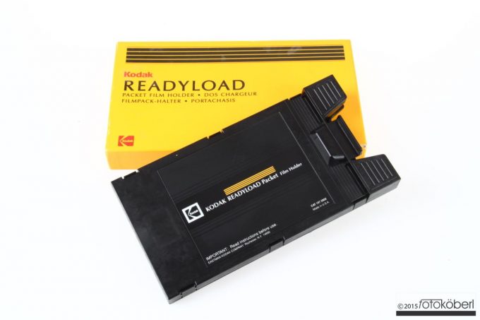 Kodak Readyload Packet Film Holder