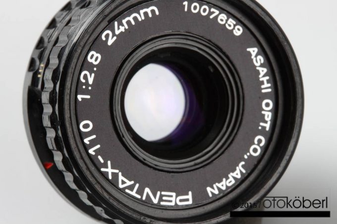 Pentax 110 24mm f/2,8 mit Zubehör - #1007659
