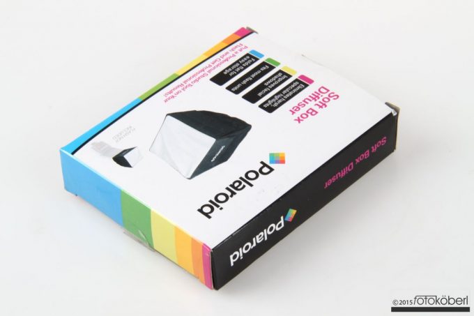 Polaroid Diffuser Soft Box für Aufsteckblitzgeräte