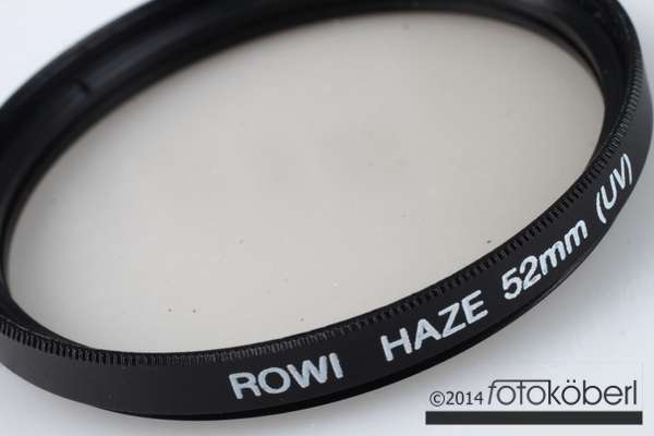 ROWI UV-HAZE Filter 52mm vergütet