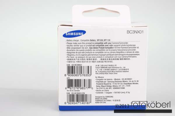 Samsung Ladegerät BC3NX01