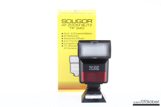 SOLIGOR TIF-340 AF Zoom Blitzgerät für Minolta - #L213395