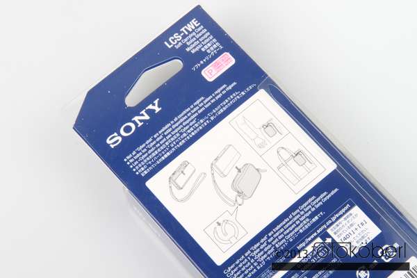 Sony LCS-TWE Bereitschaftstasche für Cyber-shot - pink/braun/grün