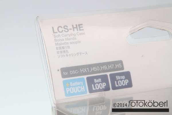 Sony LCS-HE Schutztasche / Sony DSC-H Serie