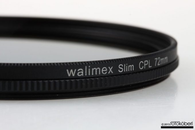 Walimex Pol - Cirlkular Slim 72mm Filter