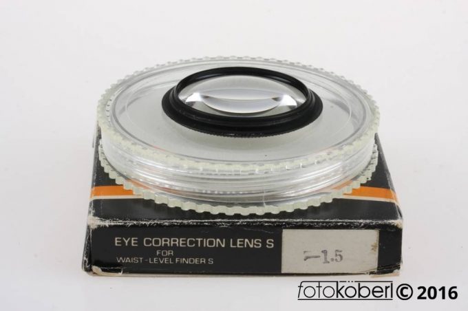 Zenza Bronica SQ Augenkorrekturlinse für Lichtschachtsucher S +1,5 Diop.