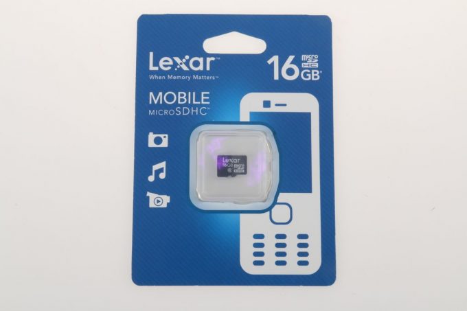 Lexar Mobile MicroSDHC 16GB Speicherkarte