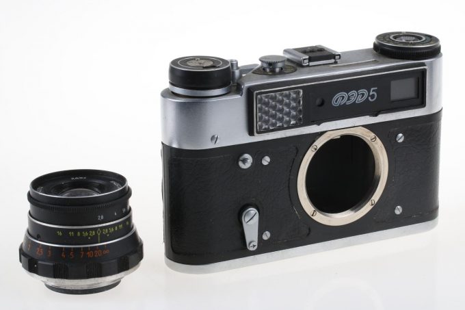 FED 5 Sucherkamera mit Industar 55mm f/2,8 - #0330226