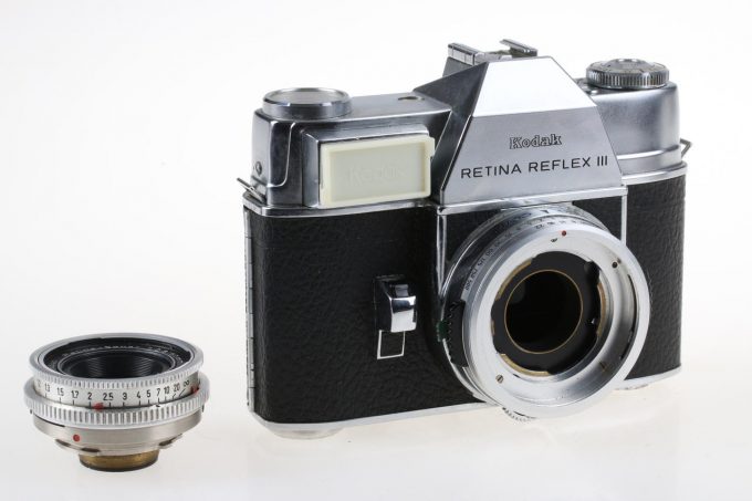Kodak Retina Reflex III mit Retina-Xenar 50mm f/2,8 - #90789