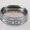 Voigtländer Sonnenblende 310/32 Aufsteckblende mit Filter