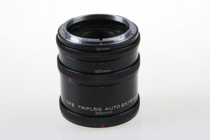 CFE Triplus Zwischenringsatz 36/20/12mm für Canon FD