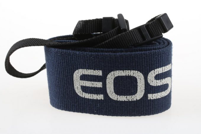 Canon Gurt blau mit EOS Aufschrift