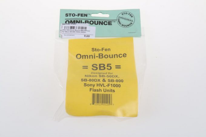 STO-FEN Omni-Bounce Blitzdiffusor für Nikon und Sony Blitzgeräte