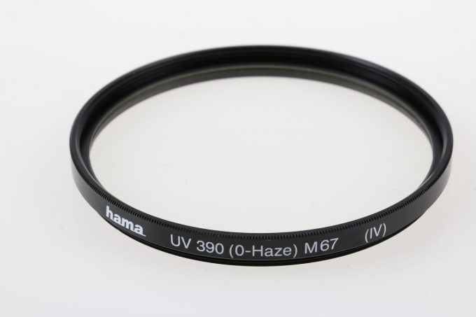 Hama UV 390 (0-Haze) (IV) Filter 67mm