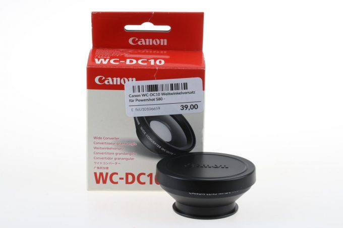 Canon WC-DC10 Weitwinkelvorsatz für PowerShot S80