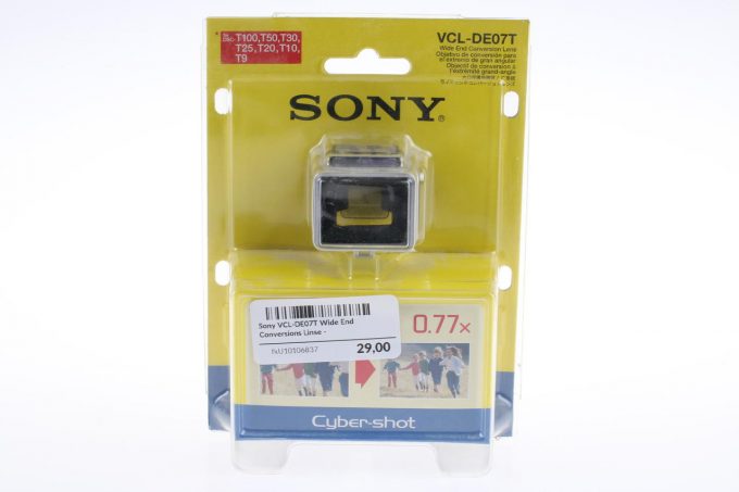 Sony VCL-DE07T Wide End Conversions Linse