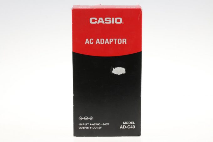 Casio AC Adapter Modell AD-C40