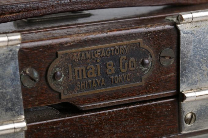 Imai & Co Japanische Holzkamera 3¼ x 4¼ Inch