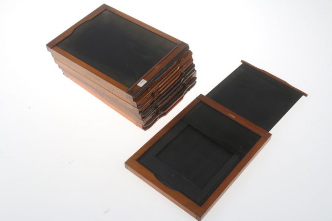 Holzkassetten 15,2 x 21,5cm -7 Stück