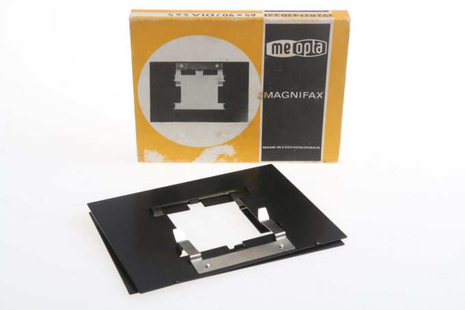 Meopta Einlagemaske 5x5cm für Magnifax
