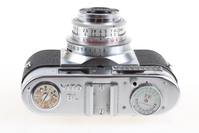 Voigtländer Vito BL mit 50mm f/3,5 Color-Skopar Sucherkamera - #4230811