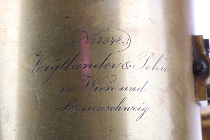 Voigtländer & Sohn in Wien und Braunschweig ca. 1870 - 220mm f/4,5 - #13483