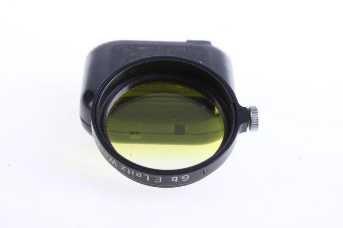 Leica Gelbfilter 2 mit Klemmfassung schwarz