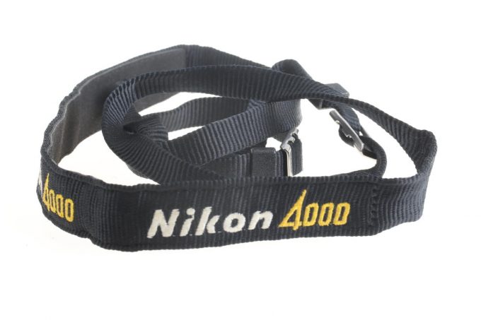 Nikon Gurt schwarz/gelb 4000