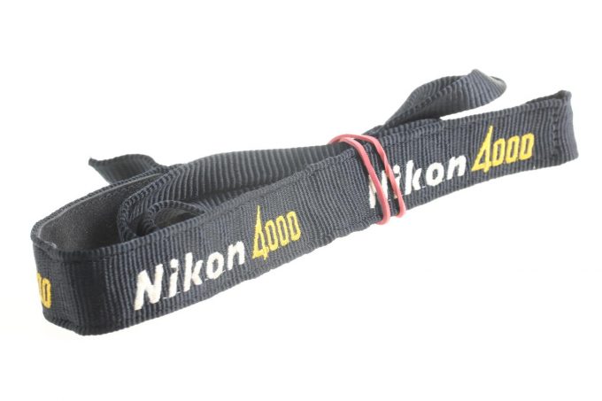 Nikon Gurt schwarz/gelb 4000