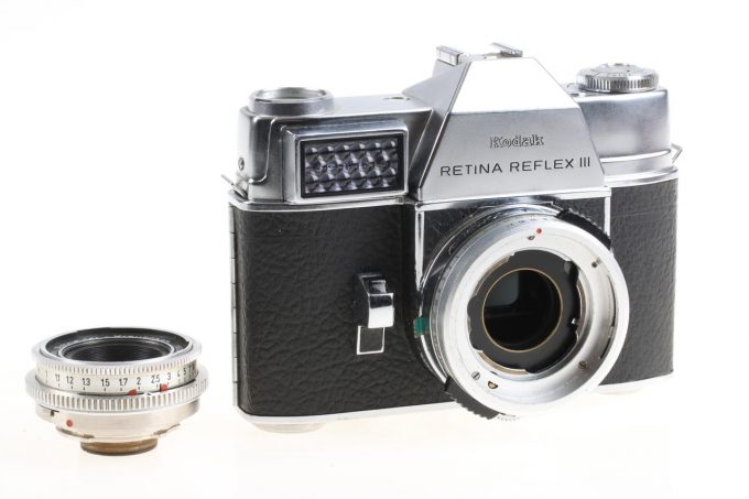 Kodak Retina Reflex III mit Retina-Xenar 50mm f/2,8 - #138926