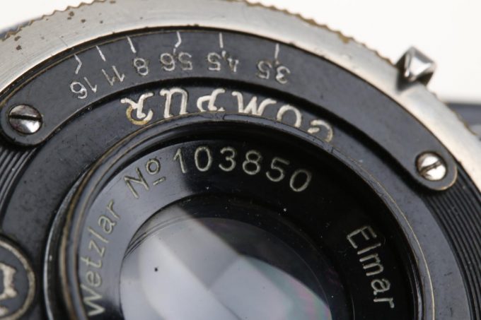 NAGEL Pupille Sucherkamera 3x4 mit Elmar 5cm f/3,5 - #103850