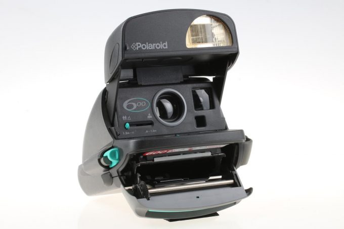 Polaroid 600 Sofortbildkamera - grau / türkis - #CAHJP40DVFJA