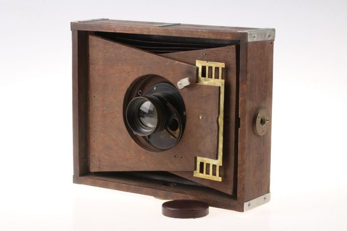 Clement & Gilmer Holz Spreizenkamera mit Leukoscope