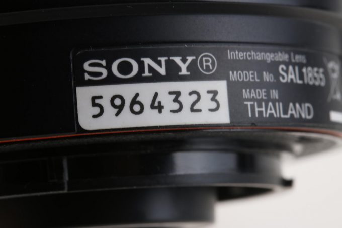 Sony DT 18-55mm f/3,5-5,6 SAM - #596423