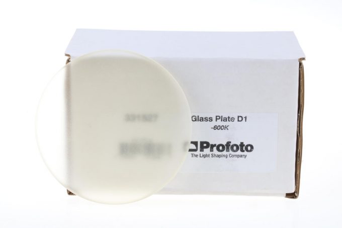Profoto 331527 Glass Plate D1 -600K - SCHUTZGLAS