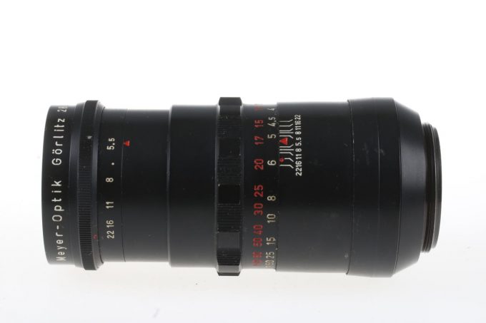 Meyer Optik Görlitz Telemegor 180mm f/5,5 V Schwarz für M42 - #2822103